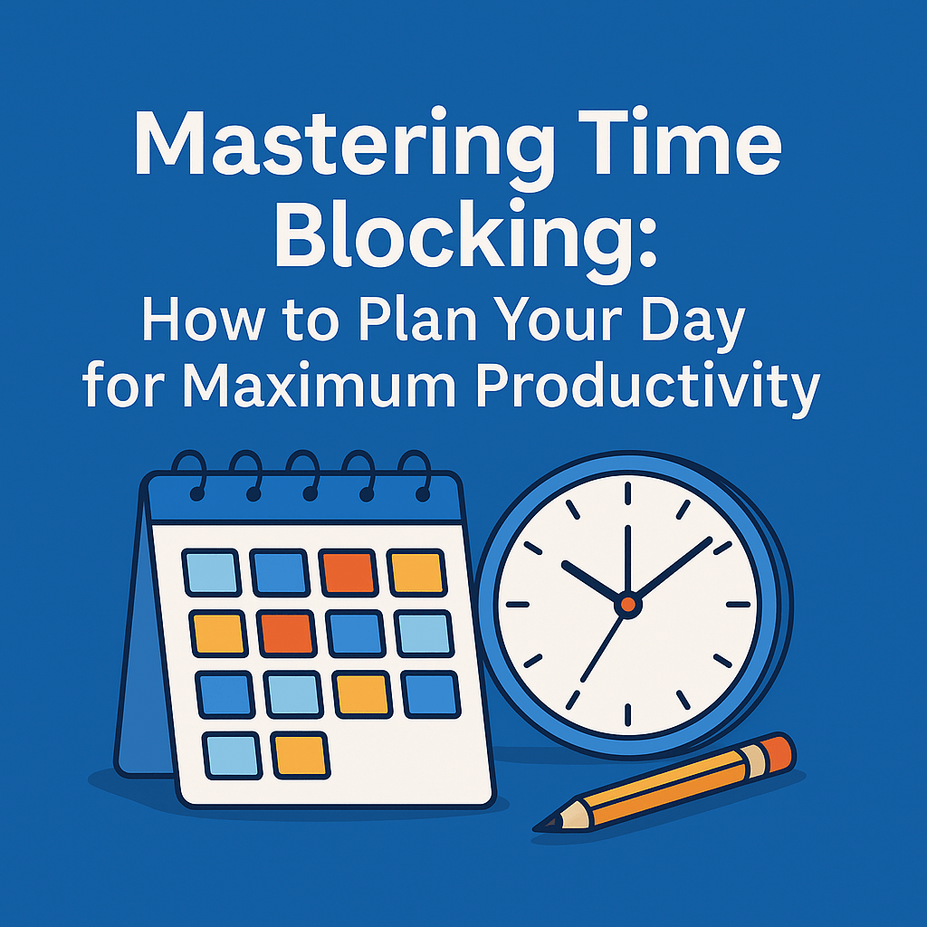 Mastering Time Blocking: How to Plan Your Day for Maximum&nbsp;Productivity