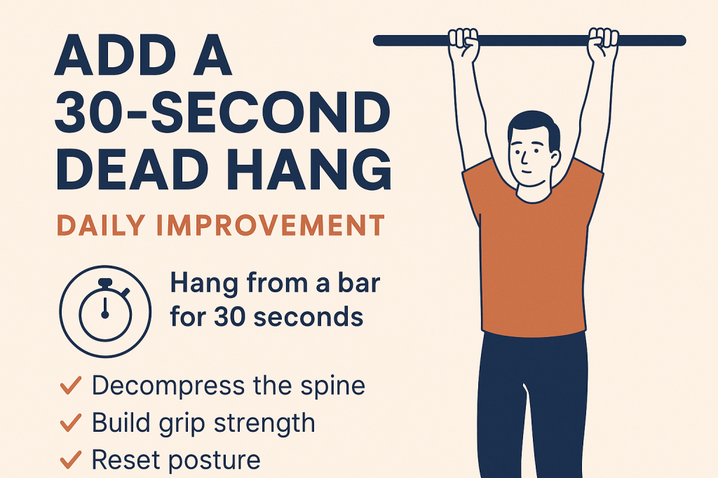 💪 Add a 30-Second Dead&nbsp;Hang