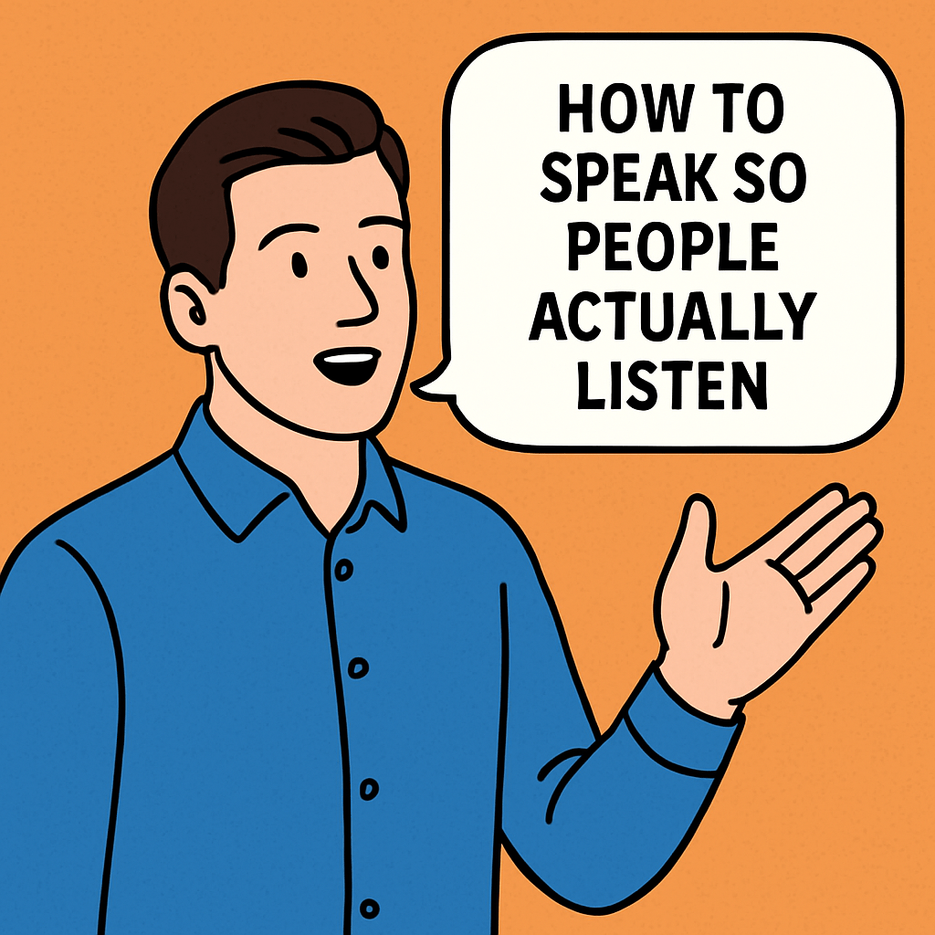 🗣️ Skill of the Day: How to Speak So People Actually&nbsp;Listen