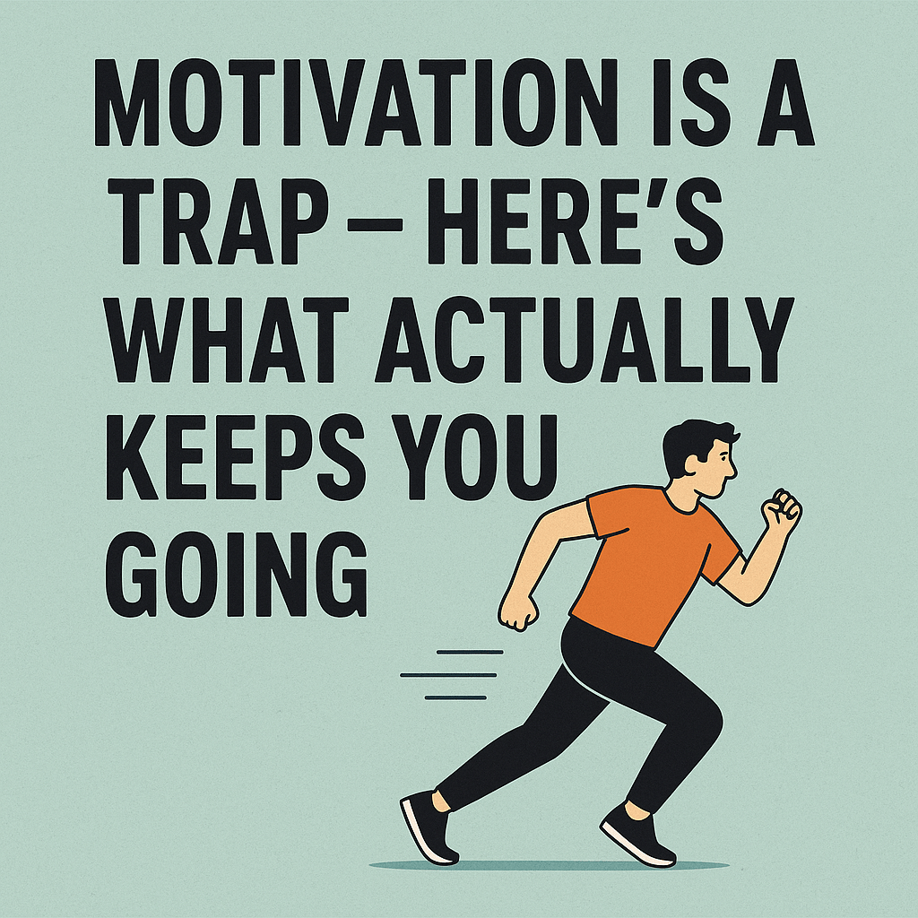 🧠 Motivation Is a Trap – Here’s What Actually Keeps You&nbsp;Going
