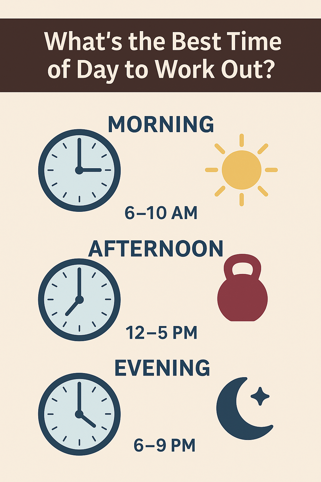 FAQ of the Day: What’s the Best Time of Day to Work&nbsp;Out?